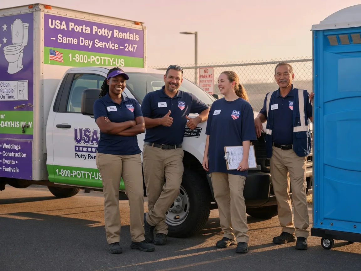 Porta Potty Rental company in Paradise, CA