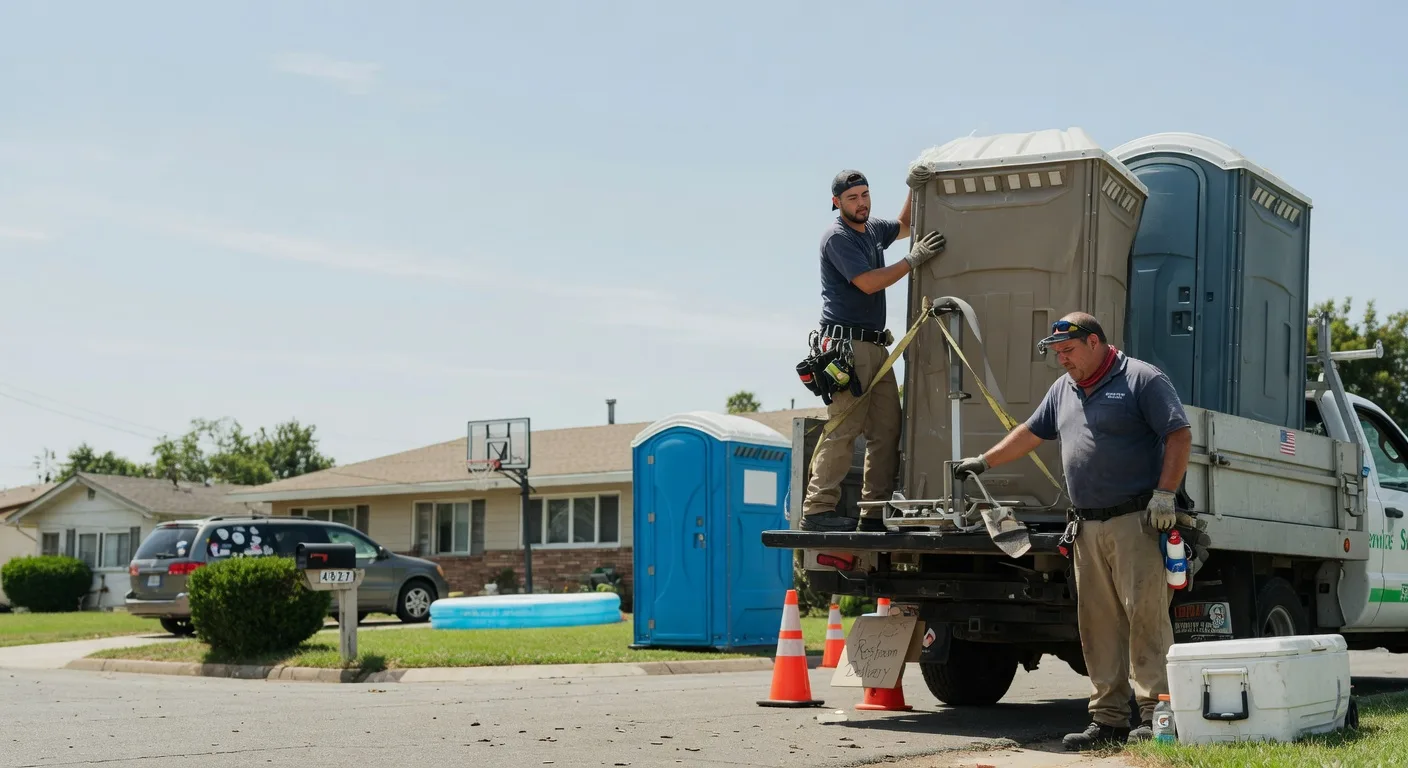 Porta Potty Rental in Paradise, CA near me